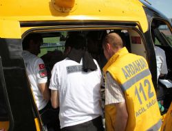 Ambulans Helikopter Öztürk bebek için uçtu